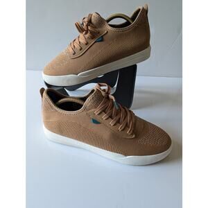 VESSI Weekend Sneaker‎ Dyma-tex Waterproof Woven Knit Oak Brown Men's 10 Wmns 11